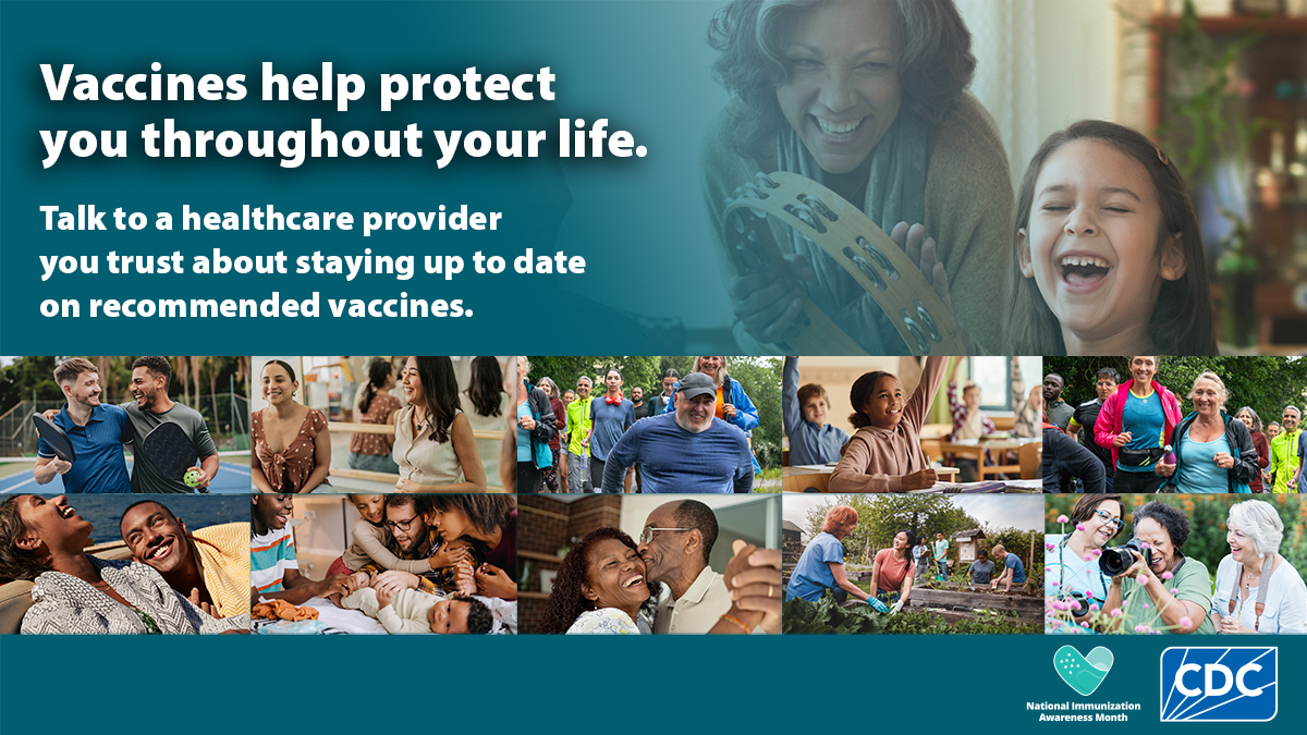 August is National Immunization Awareness Month The GW Vaccine