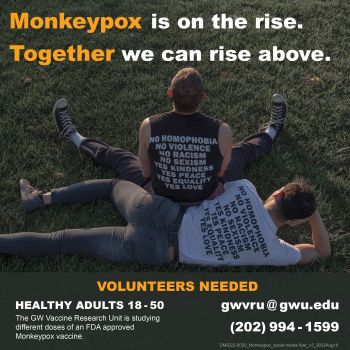 Monkeypox study flyer